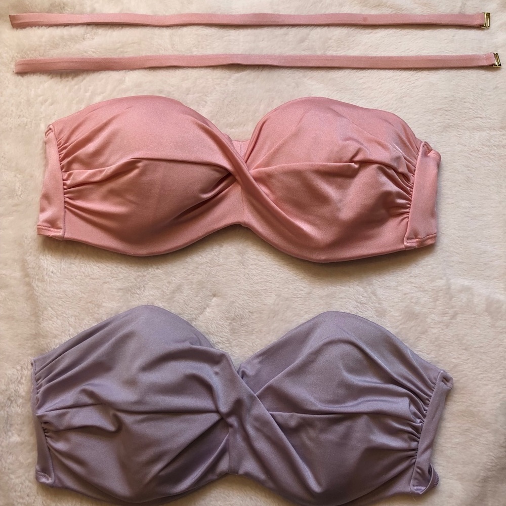 2 Victoria’s Secret 36 DD swim tops